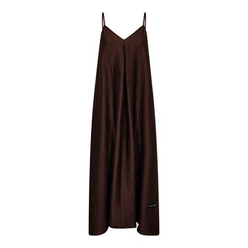 Haute L' Amitié - Corsica Pleat Strap Dress - Mocca